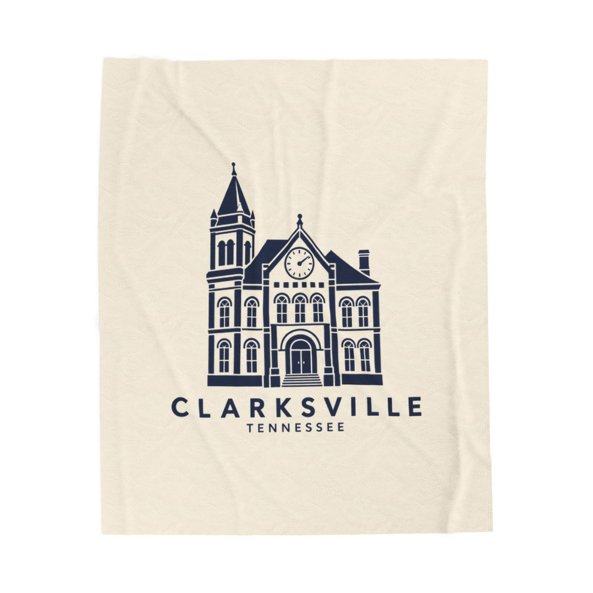Clarksville Customs House Blanket