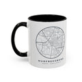 Murfreesboro Street Map Accent Mug