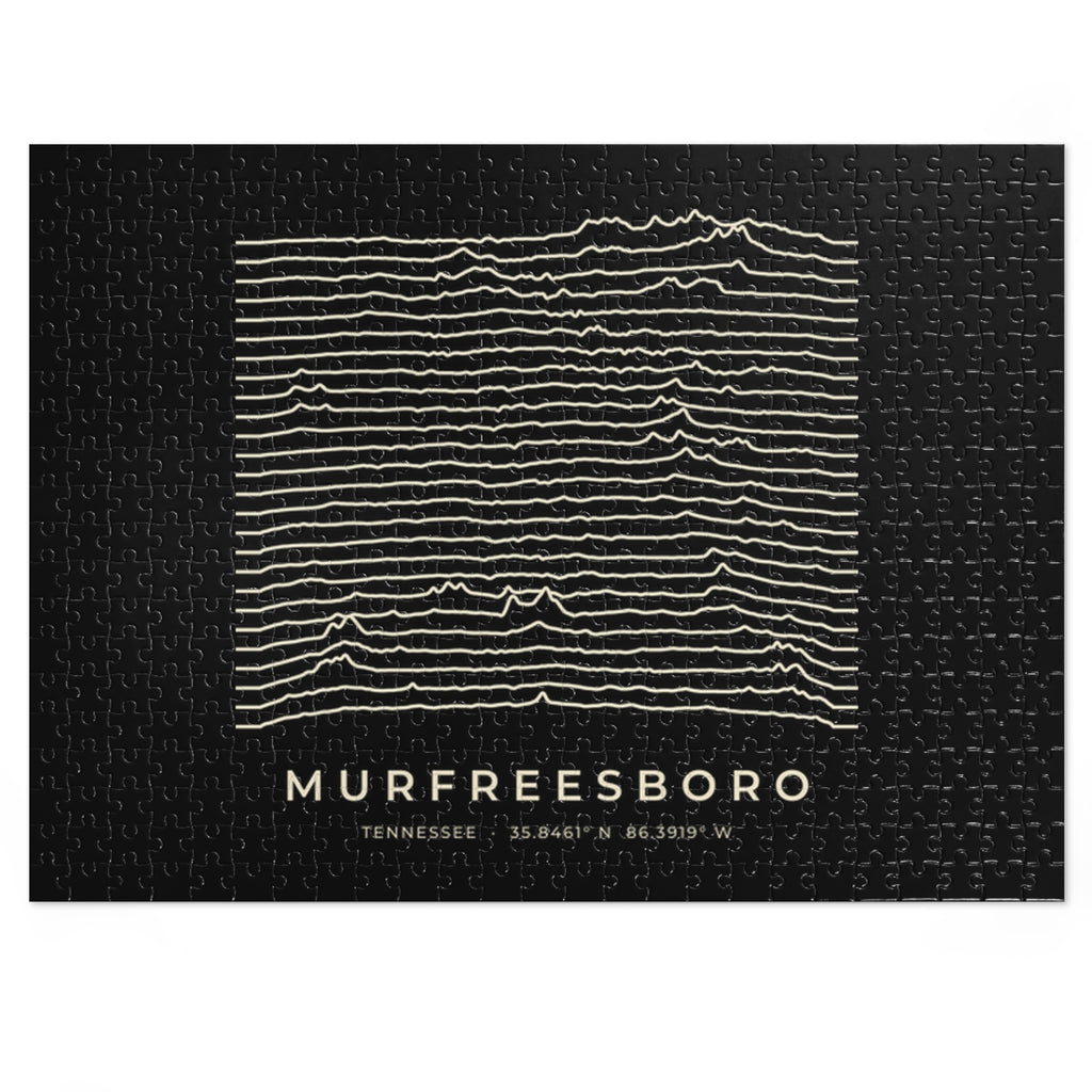 Murfreesboro Ridgeline Puzzle (Black)