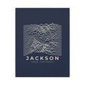 Jackson Ridgeline Canvas Print (Navy)