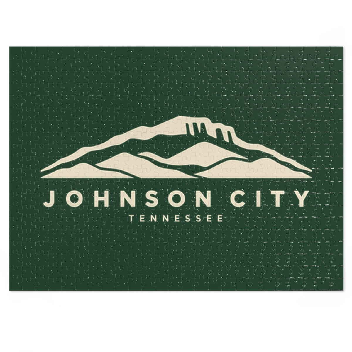 Johnson City Buffalo Mountain Puzzle (Forest Green)