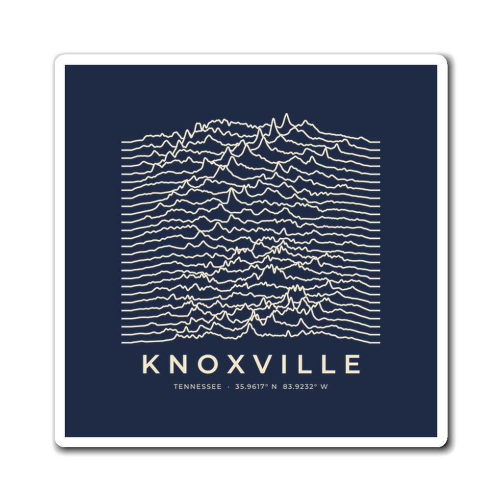 Knoxville Ridgeline Magnet (Navy)