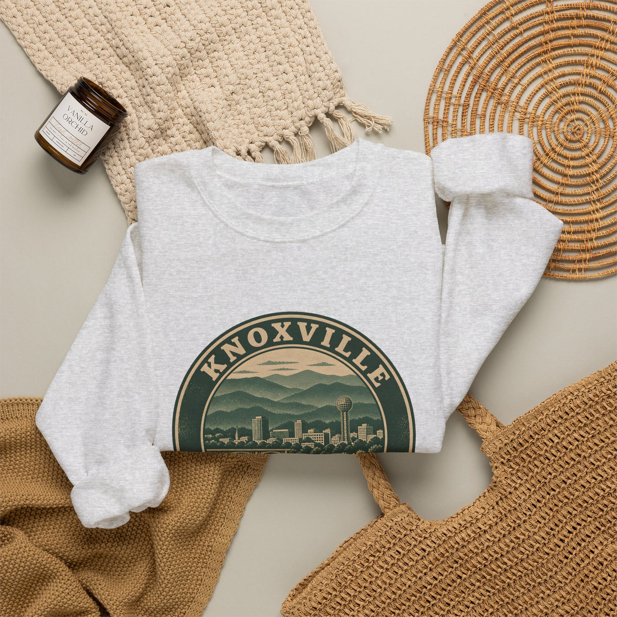 Knoxville Park Badge Crewneck Sweatshirt