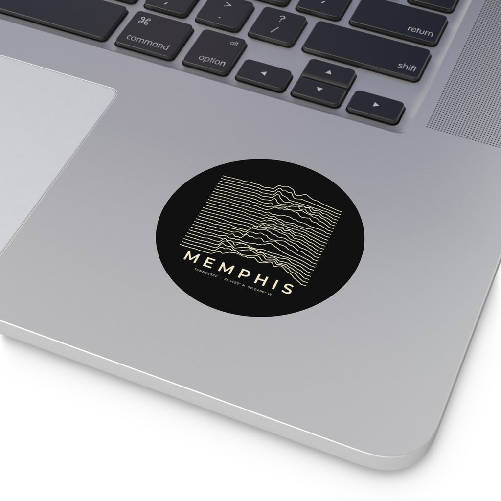 Memphis Ridgeline Sticker (Black)