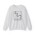 Jackson Topo Map Crewneck Sweatshirt
