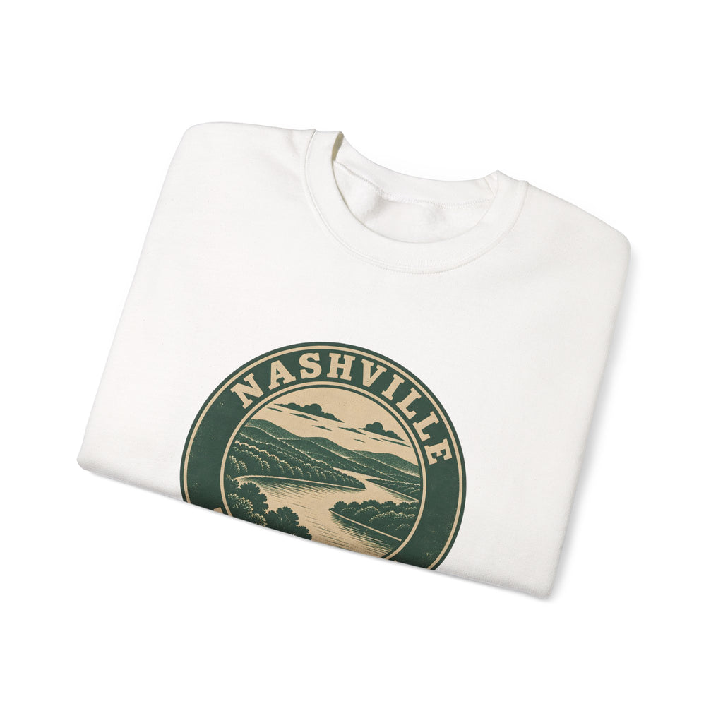 Nashville Park Badge Crewneck Sweatshirt