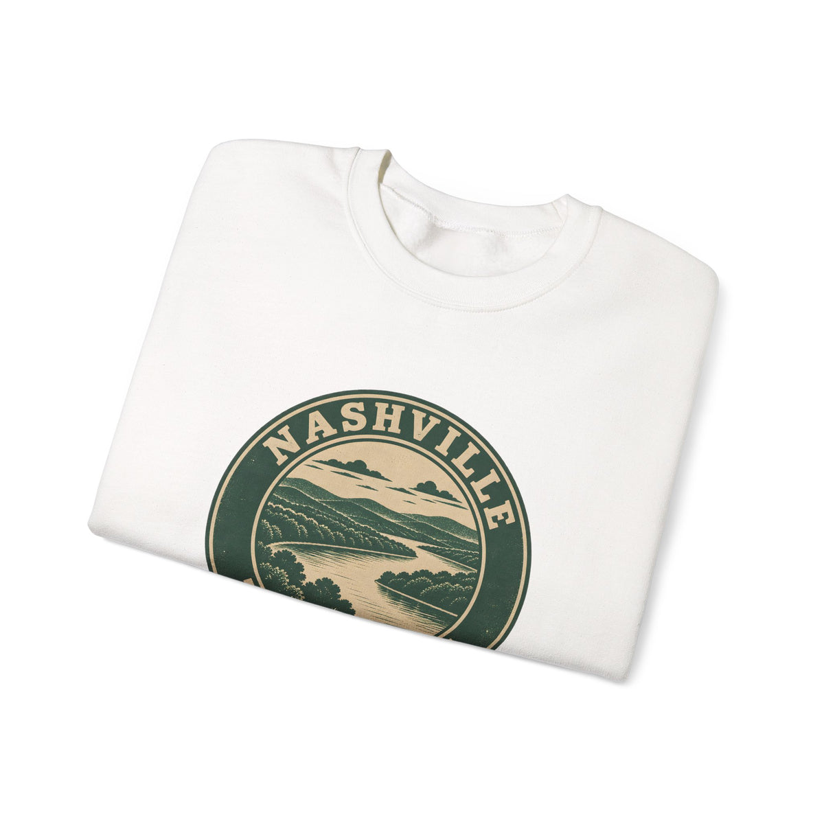 Nashville Park Badge Crewneck Sweatshirt
