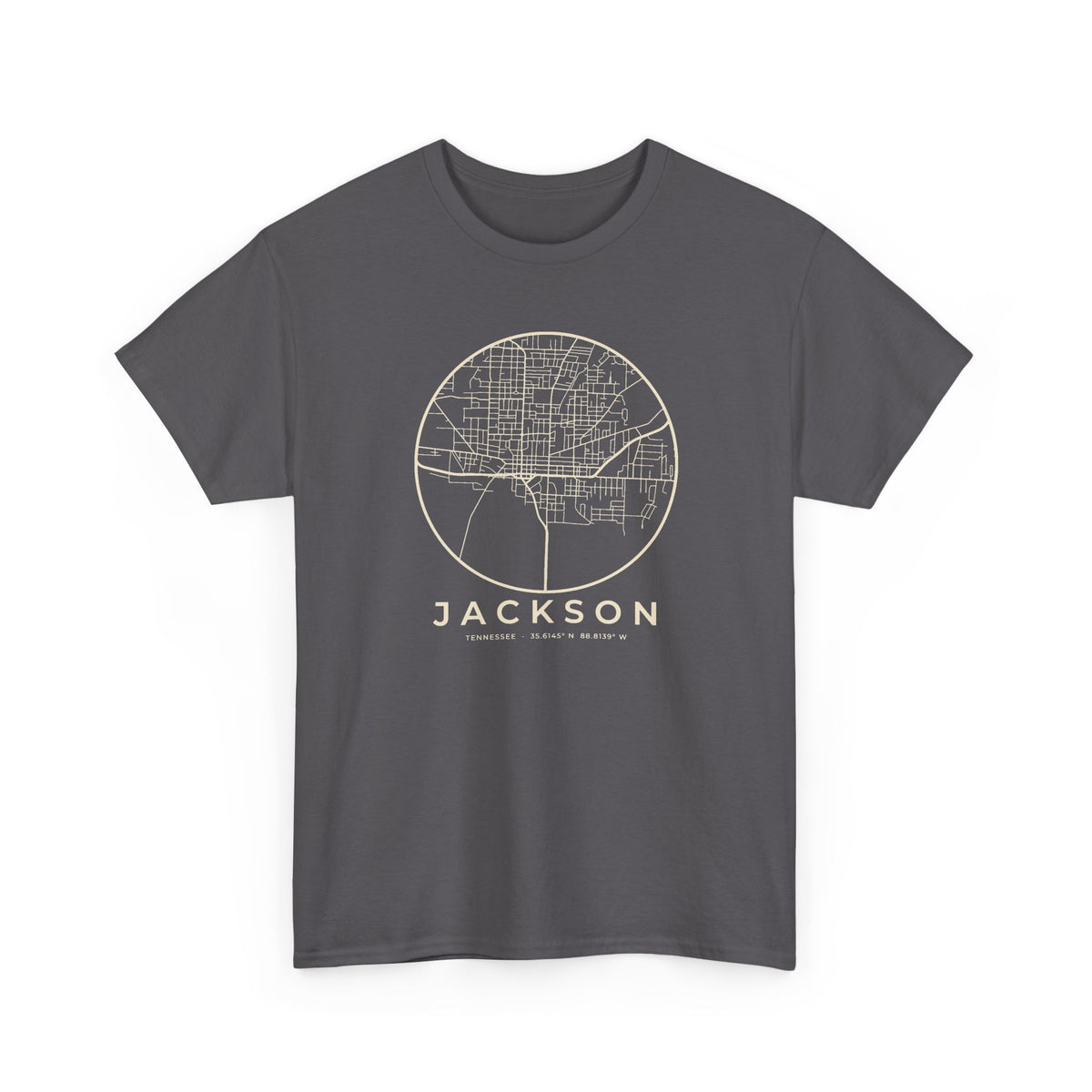 Jackson Street Map T-Shirt