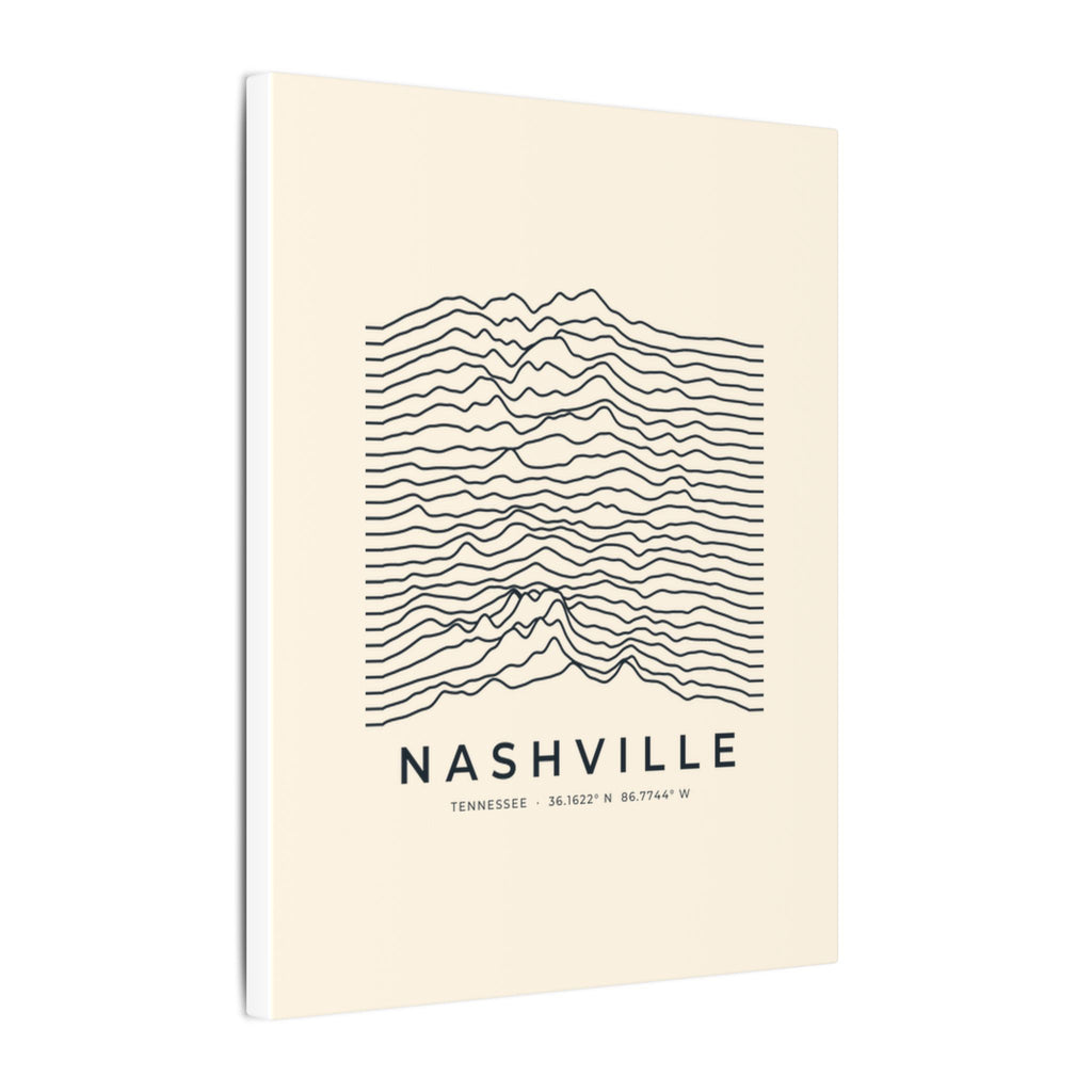 Nashville Ridgeline Canvas Print