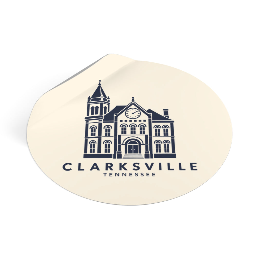 Clarksville Customs House Sticker