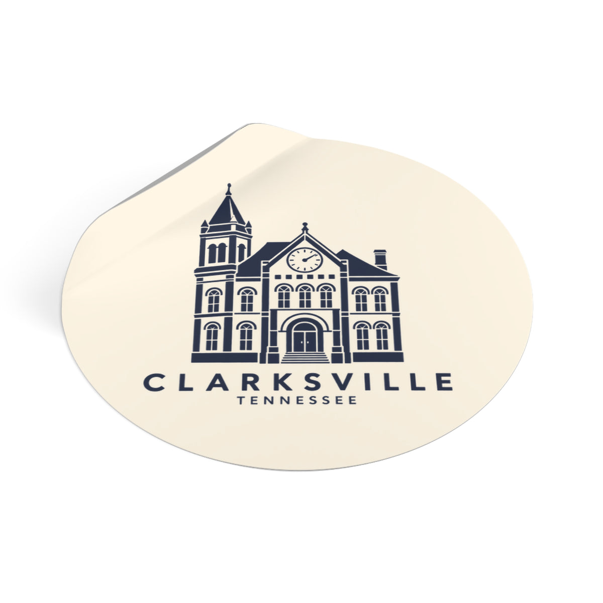 Clarksville Customs House Sticker