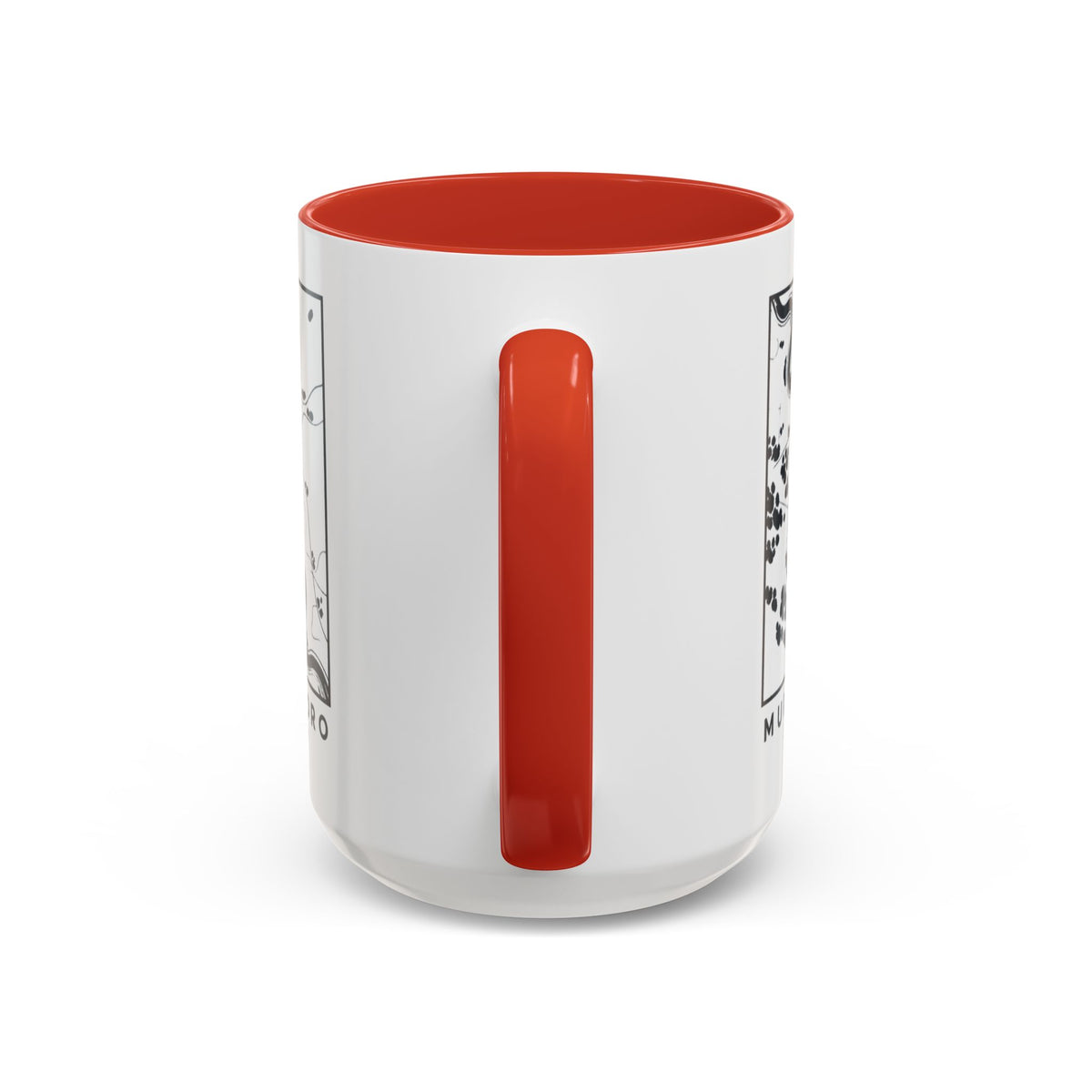 Murfreesboro Topo Map Accent Mug