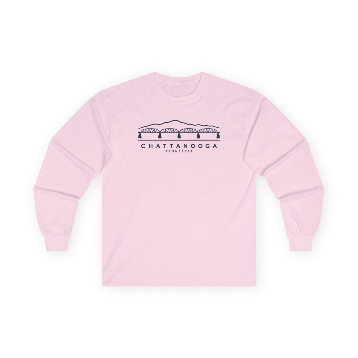 Chattanooga Walnut Street Bridge Long Sleeve T-Shirt