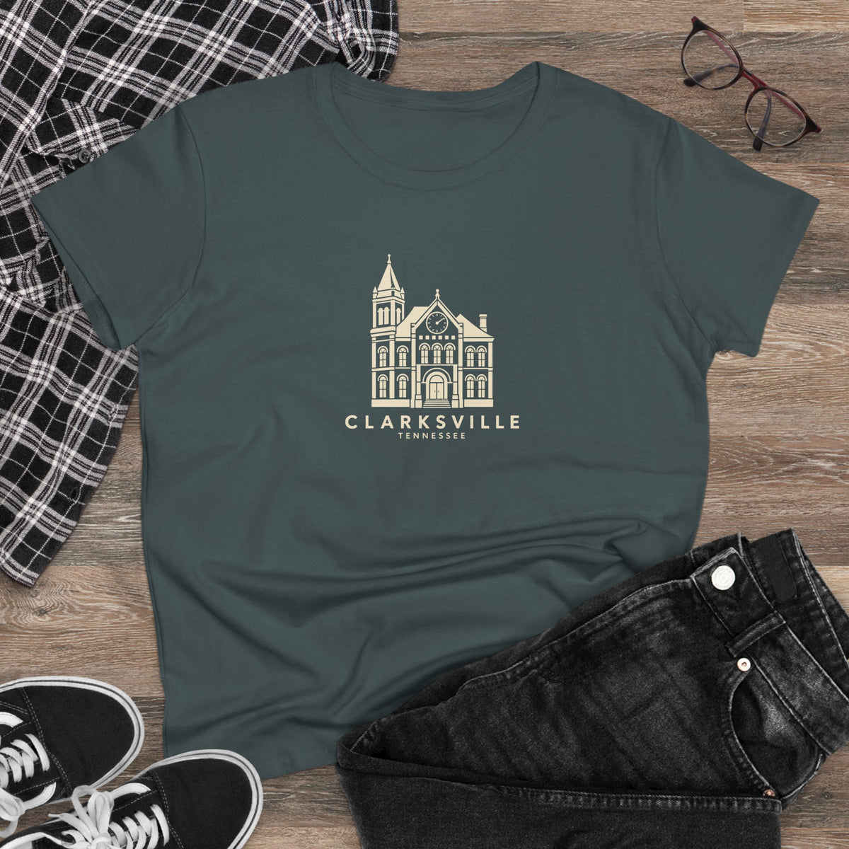 Clarksville Customs House Women's T-Shirt