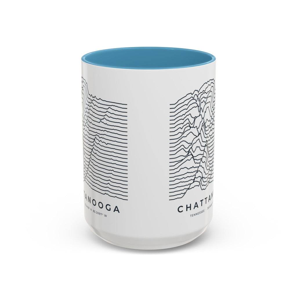 Chattanooga Ridgeline Accent Mug