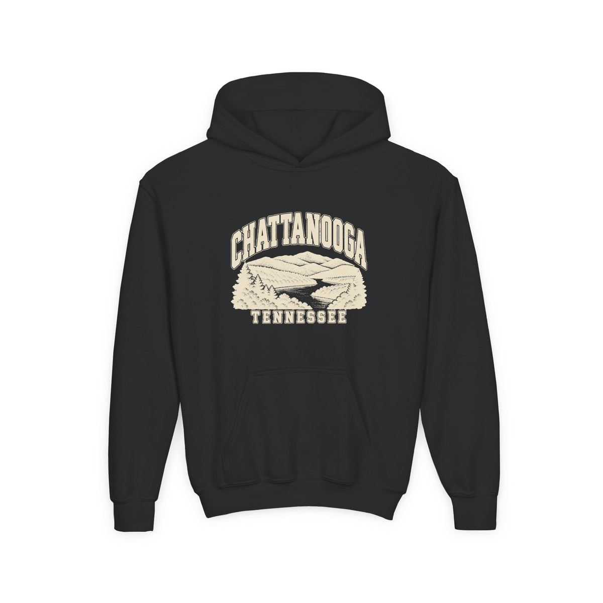 Chattanooga Vintage Varsity Kids Hoodie