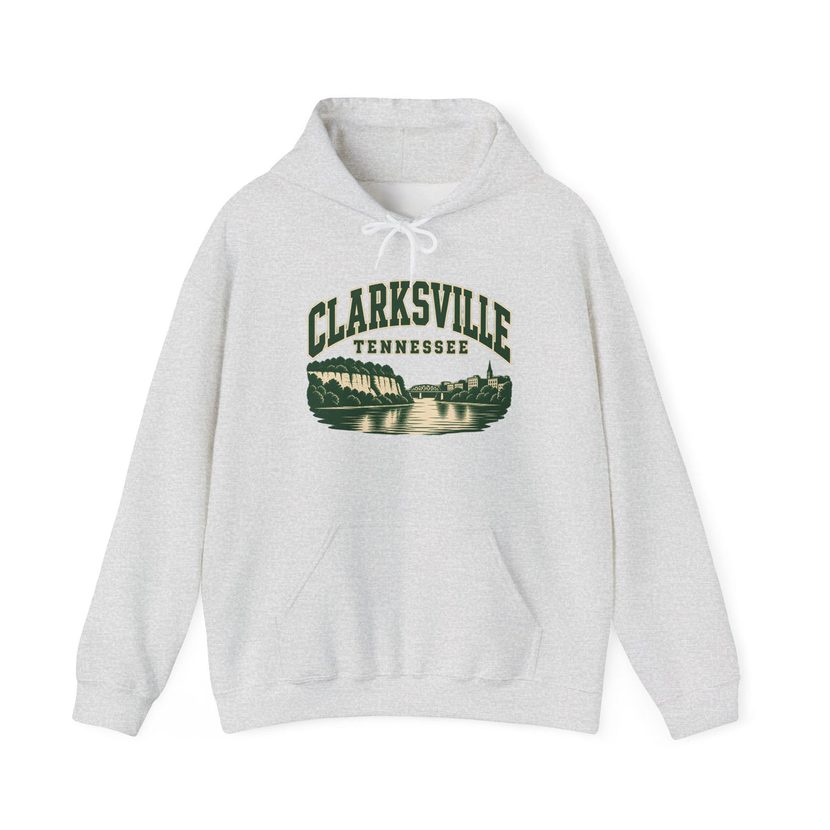 Clarksville Vintage Varsity Hoodie