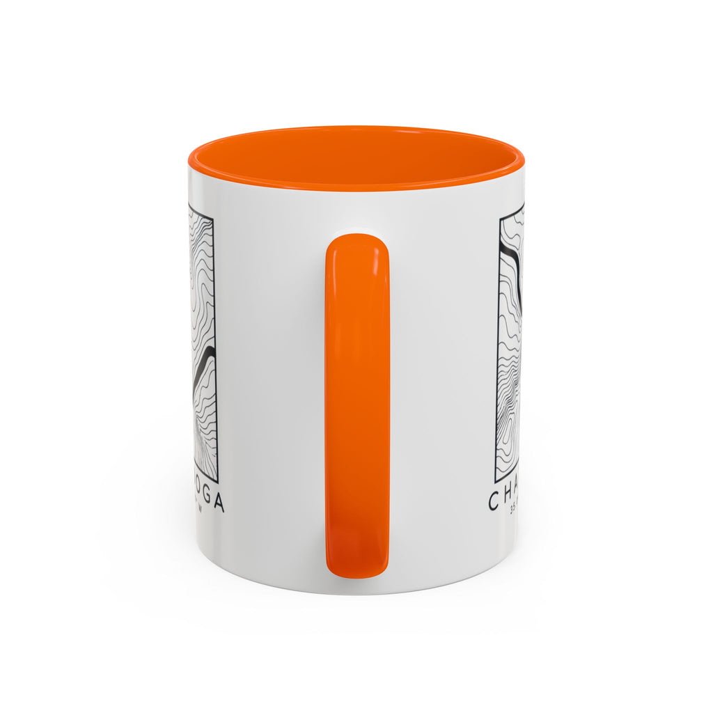 Chattanooga Topo Map Accent Mug