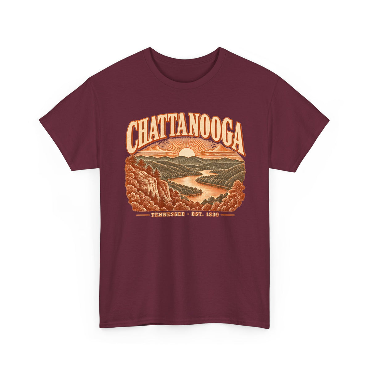 Chattanooga Engraved Valley T-Shirt