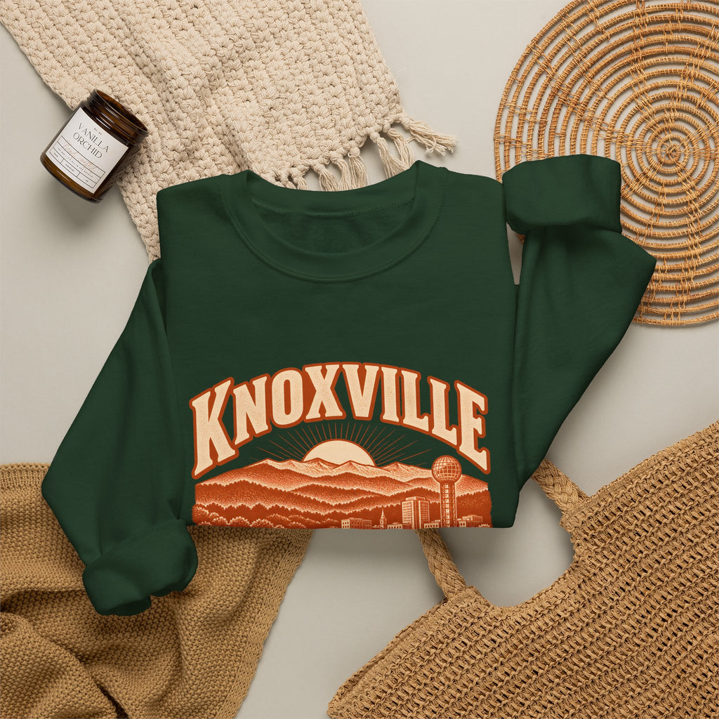 Knoxville Engraved Valley Crewneck Sweatshirt