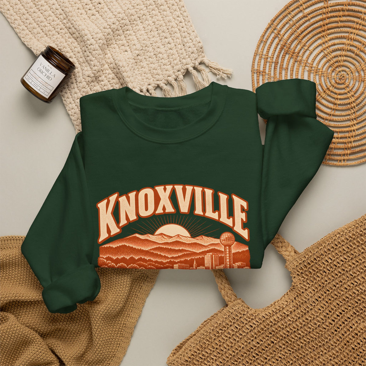 Knoxville Engraved Valley Crewneck Sweatshirt