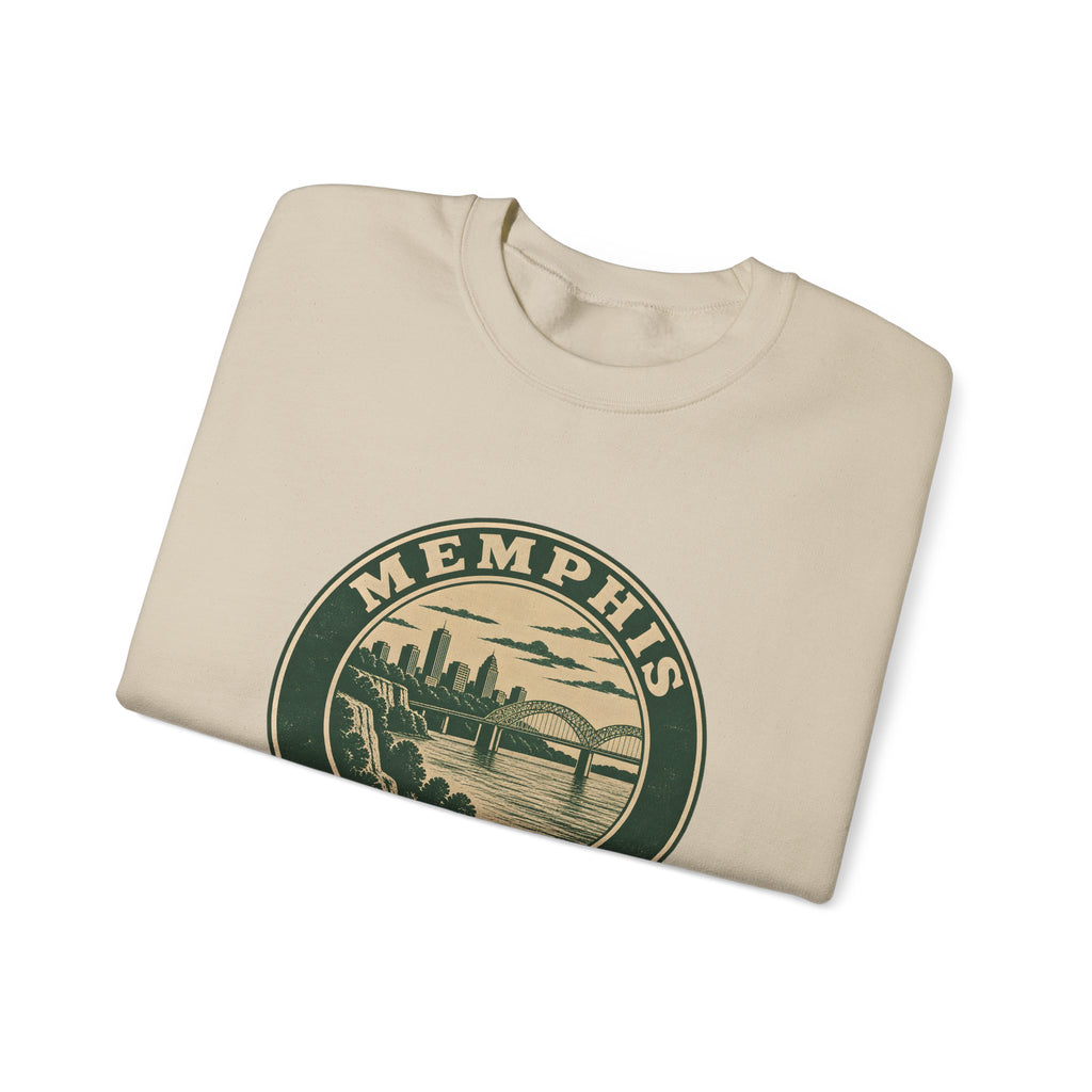 Memphis Park Badge Crewneck Sweatshirt