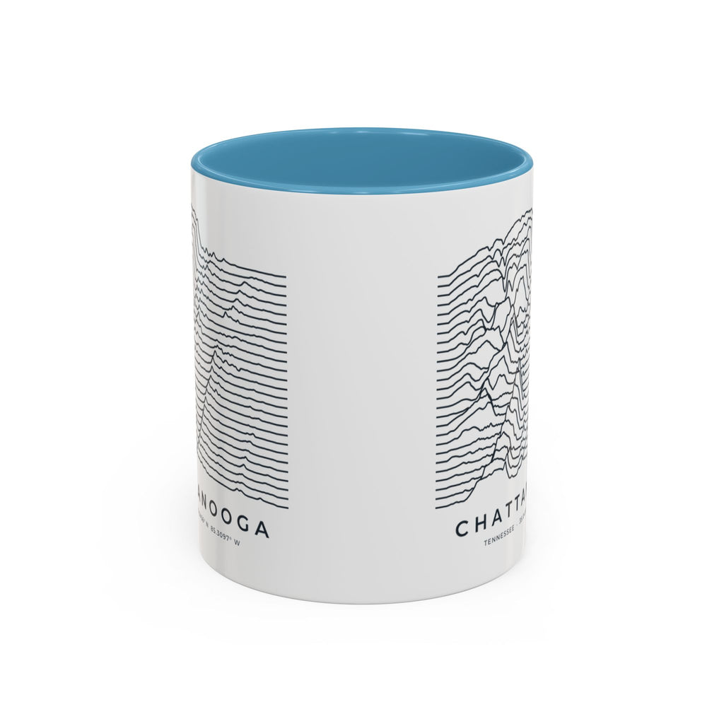Chattanooga Ridgeline Accent Mug