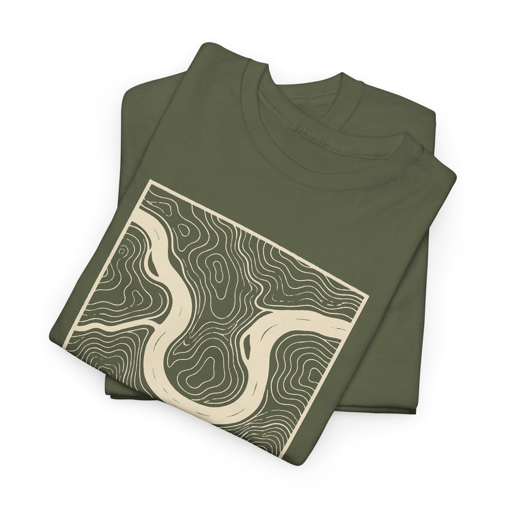 Knoxville Topo Map T-Shirt