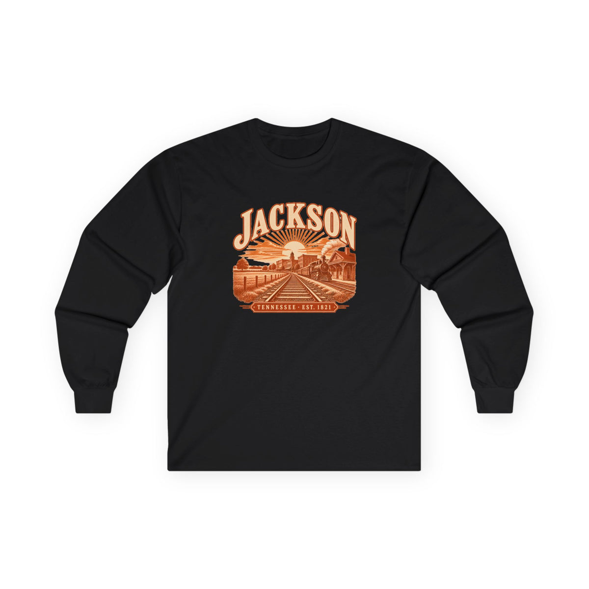 Jackson Engraved Valley Long Sleeve T-Shirt