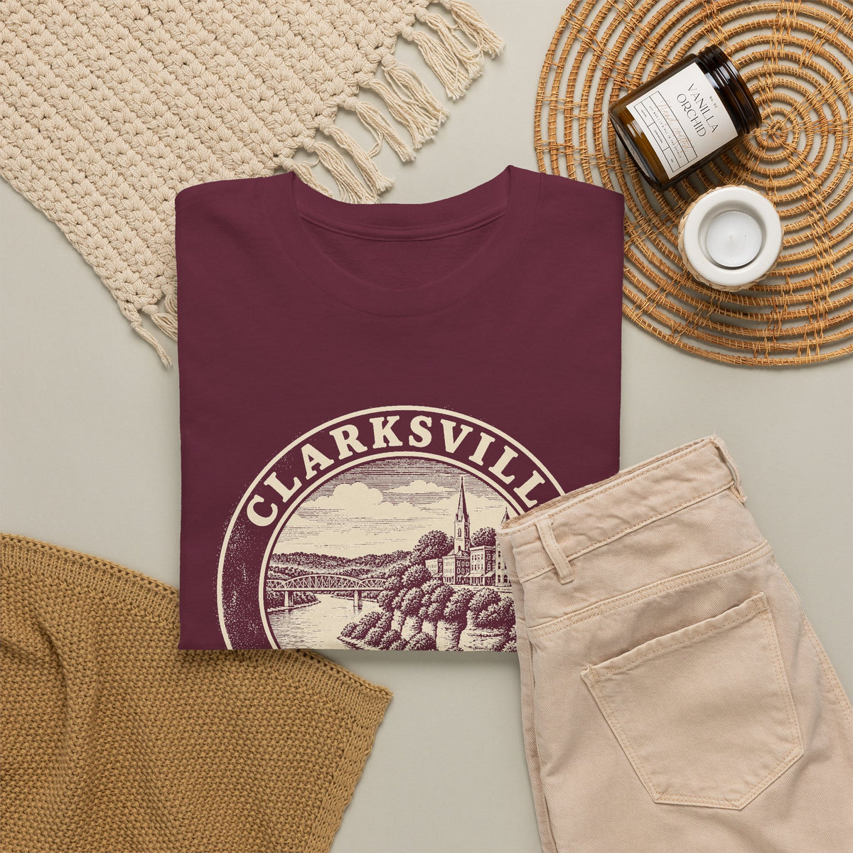 Clarksville Park Badge T-Shirt