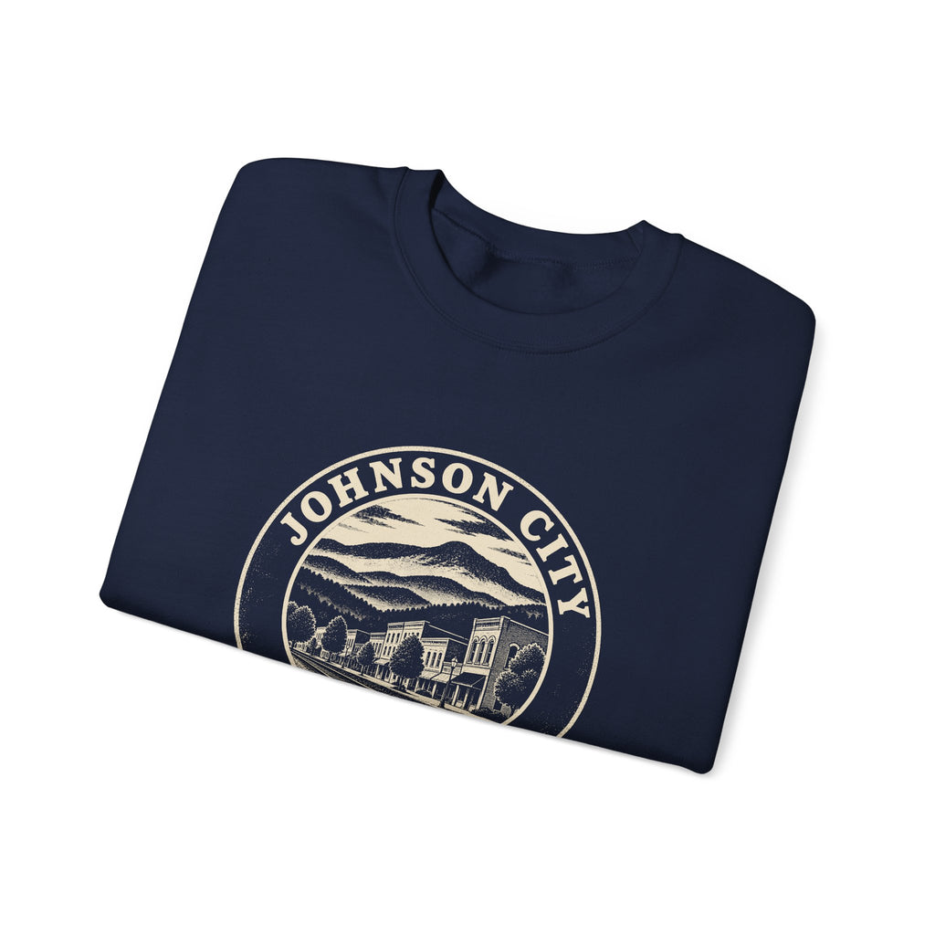 Johnson City Park Badge Crewneck Sweatshirt