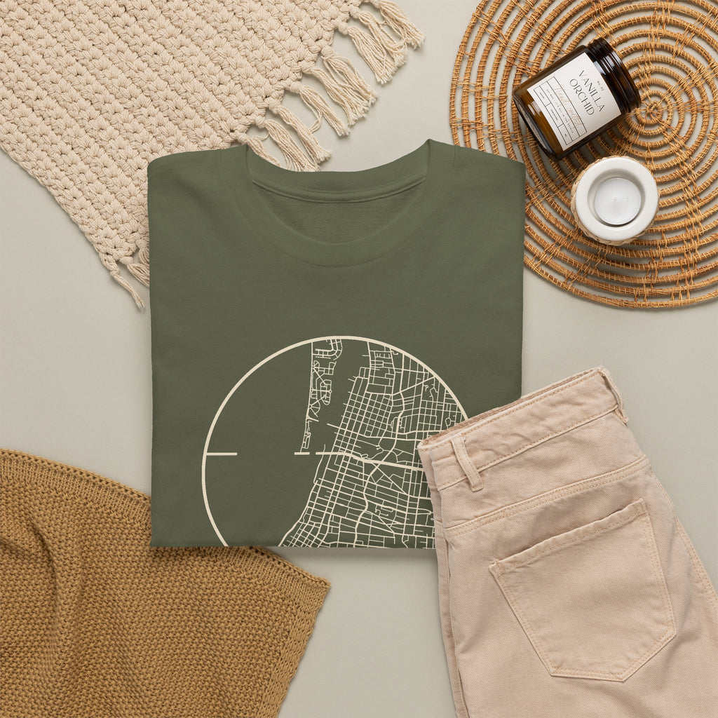 Memphis Street Map T-Shirt