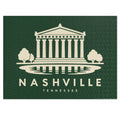 Nashville Parthenon Puzzle (Forest Green)