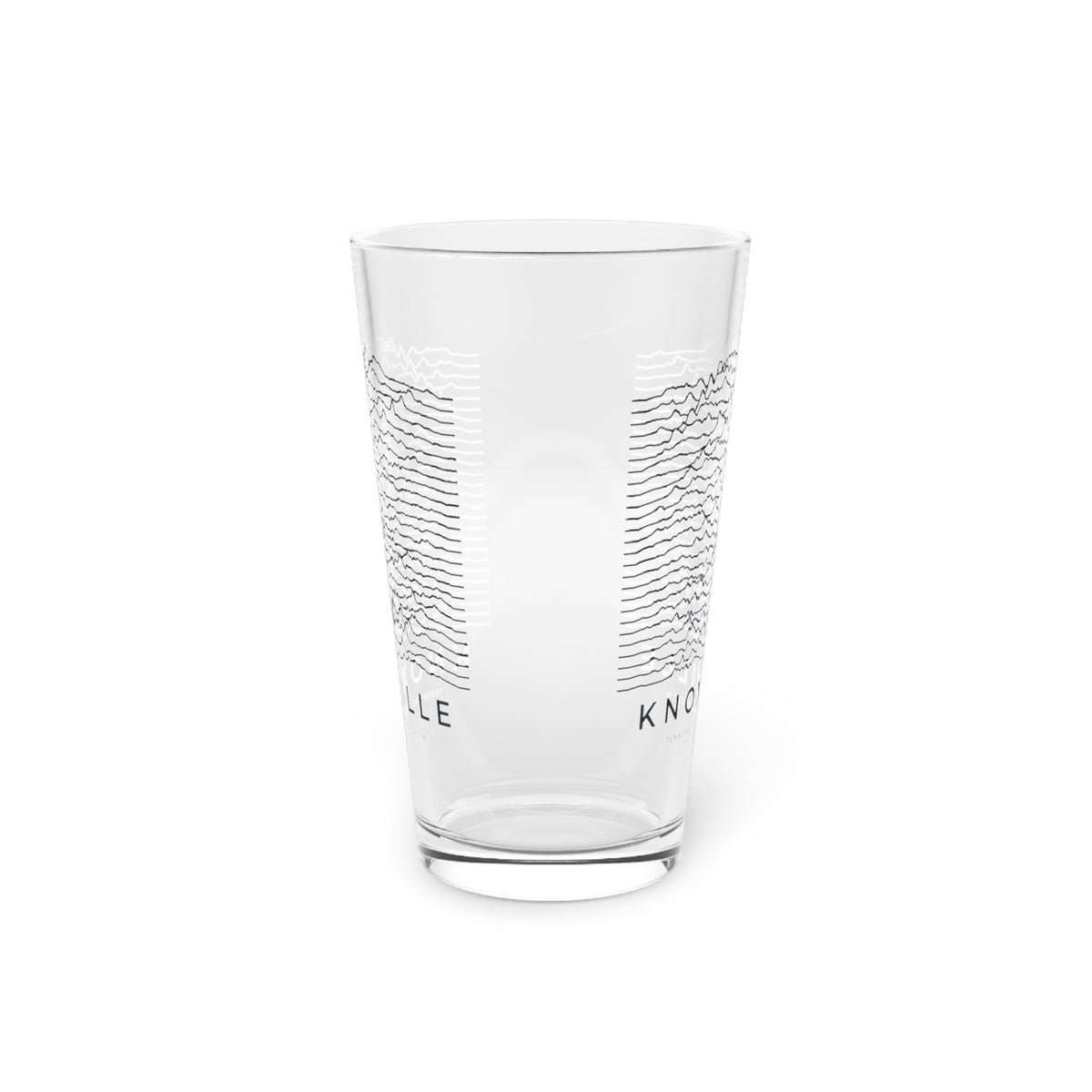 Knoxville Ridgeline Pint Glass
