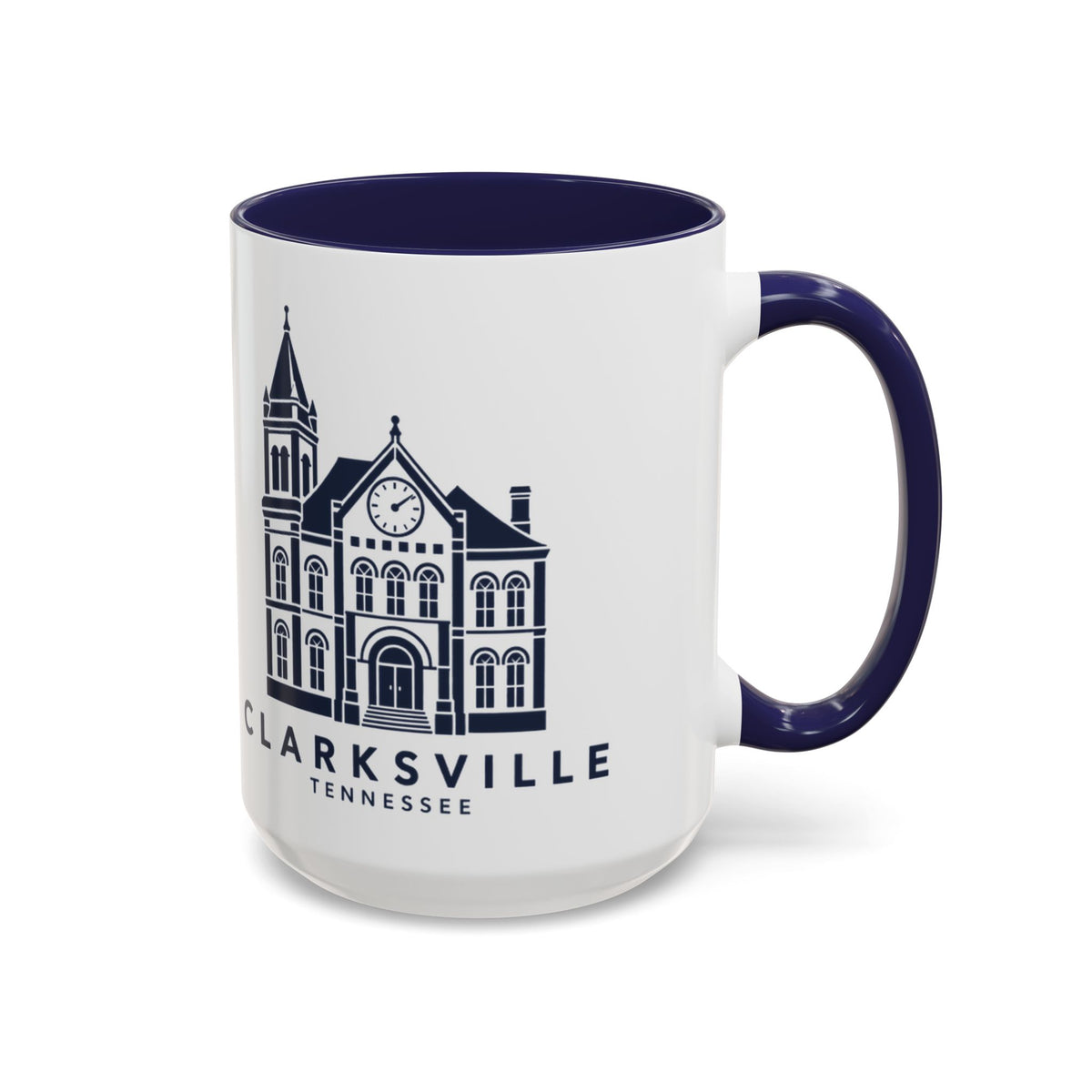Clarksville Customs House Accent Mug