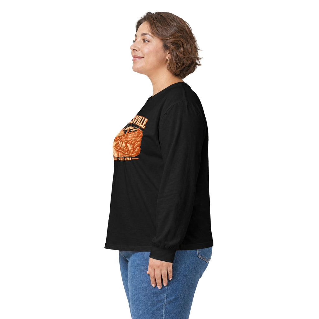 Clarksville Engraved Valley Long Sleeve T-Shirt