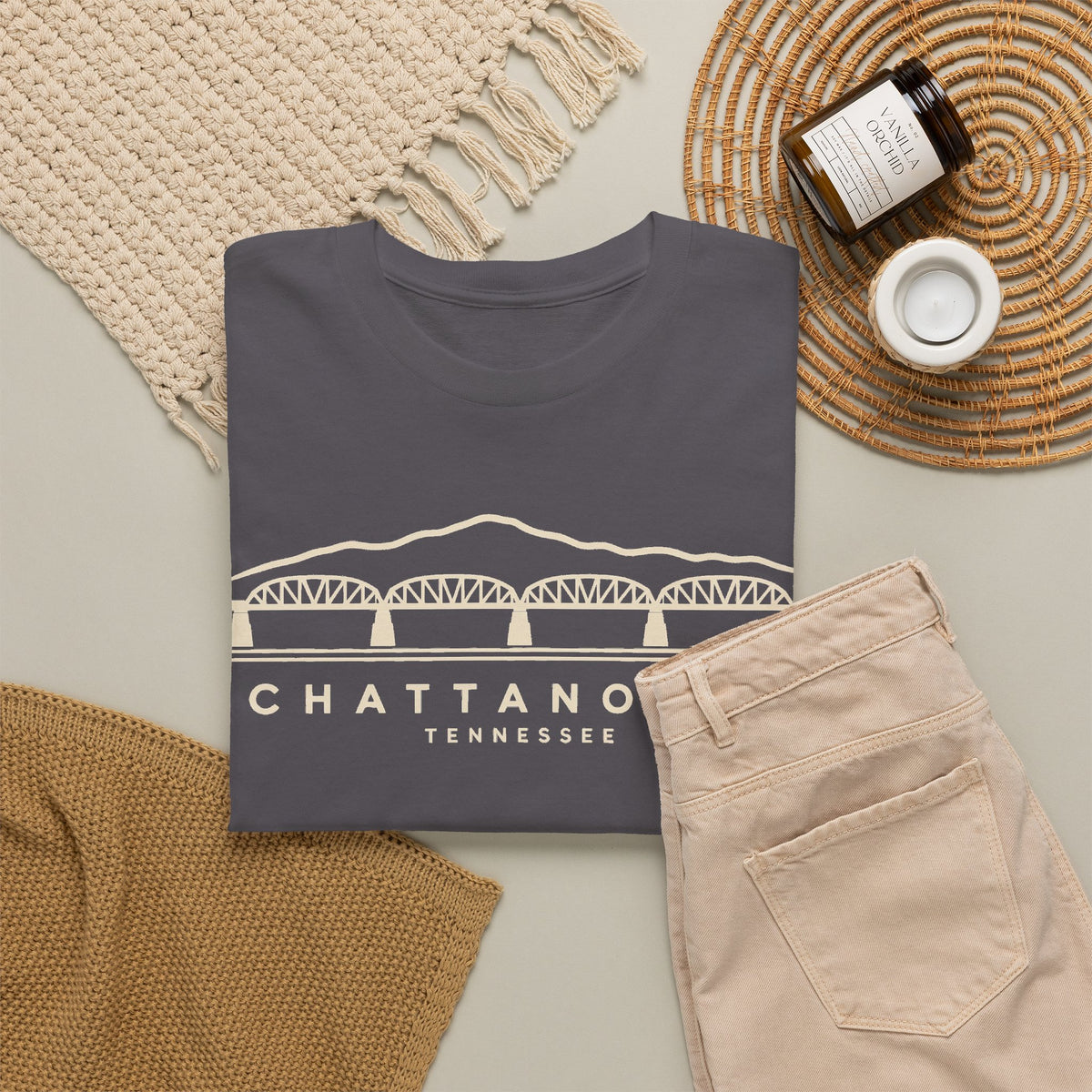 Chattanooga Walnut Street Bridge T-Shirt