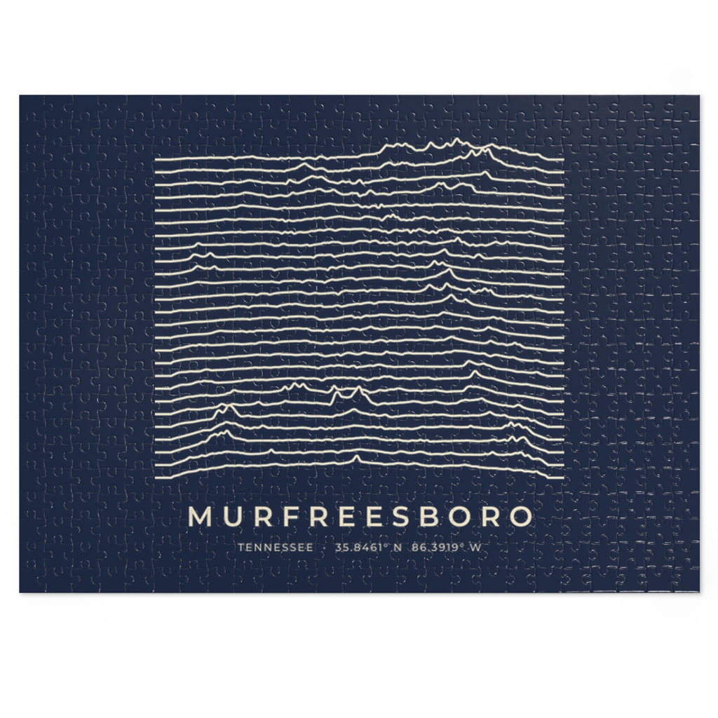 Murfreesboro Ridgeline Puzzle (Navy)