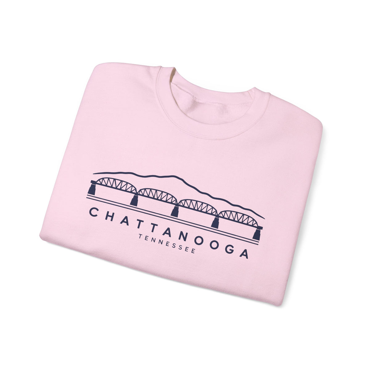 Chattanooga Walnut Street Bridge Crewneck Sweatshirt