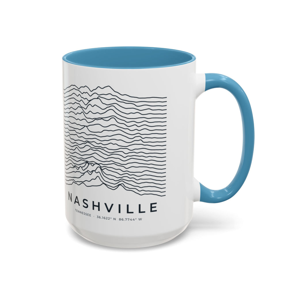 Nashville Ridgeline Accent Mug