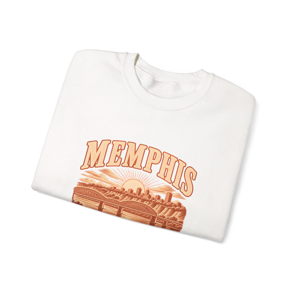 Memphis Engraved Valley Crewneck Sweatshirt