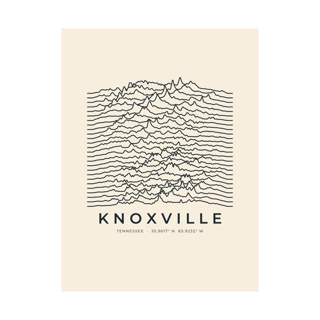 Knoxville Ridgeline Poster