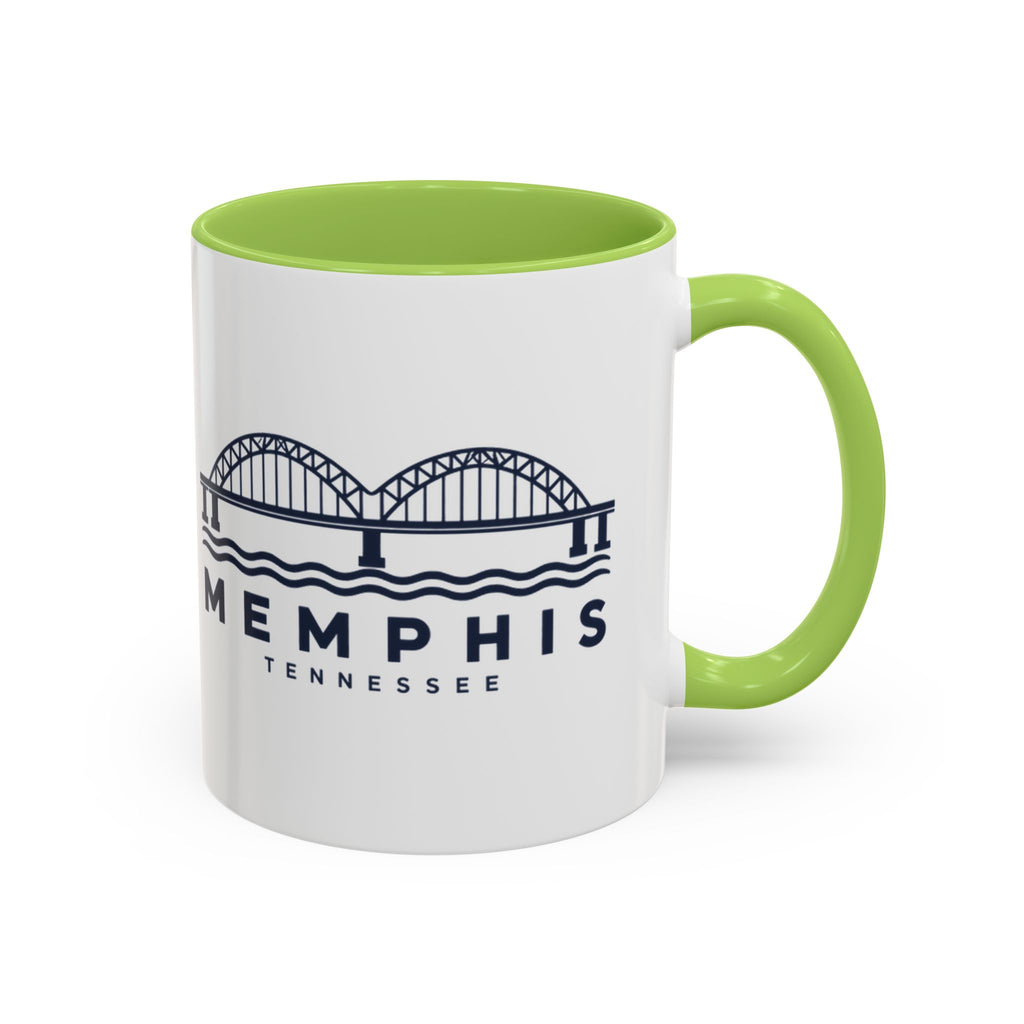 Memphis Hernando de Soto Bridge Accent Mug