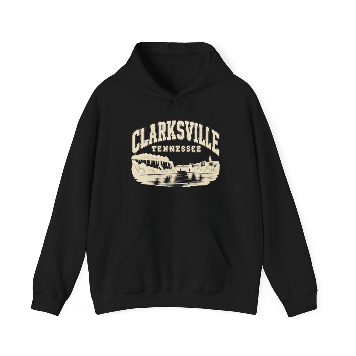Clarksville Vintage Varsity Hoodie