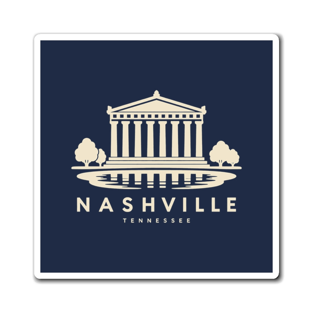 Nashville Parthenon Magnet (Navy)