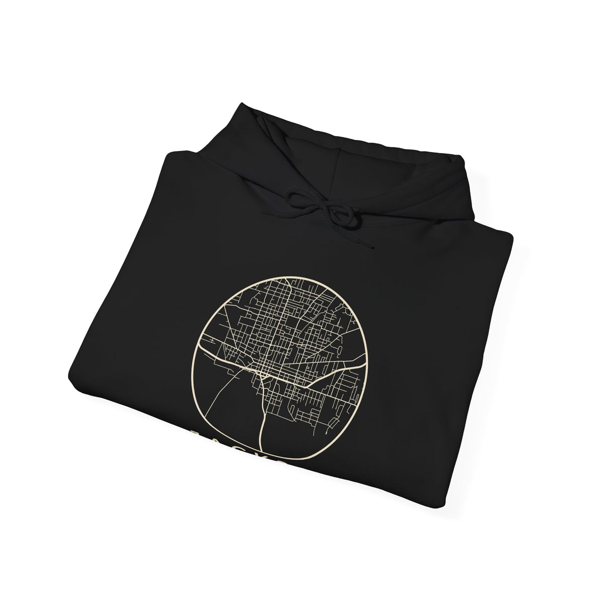 Jackson Street Map Hoodie