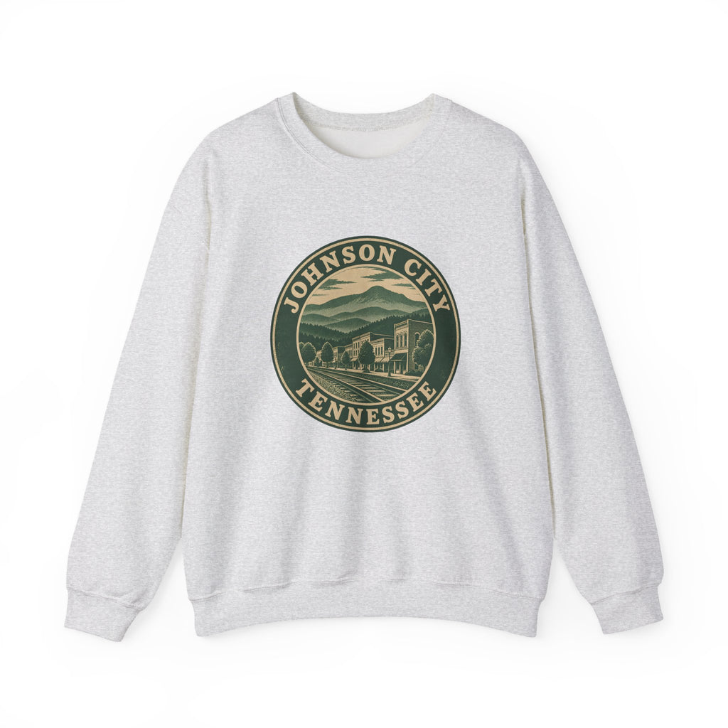Johnson City Park Badge Crewneck Sweatshirt