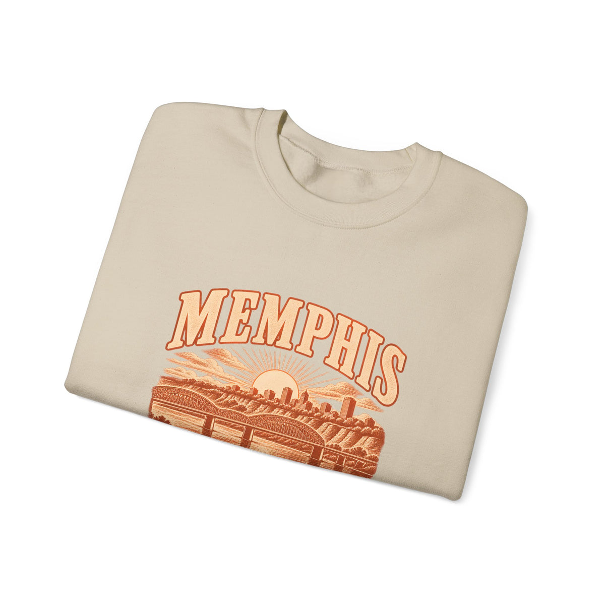 Memphis Engraved Valley Crewneck Sweatshirt