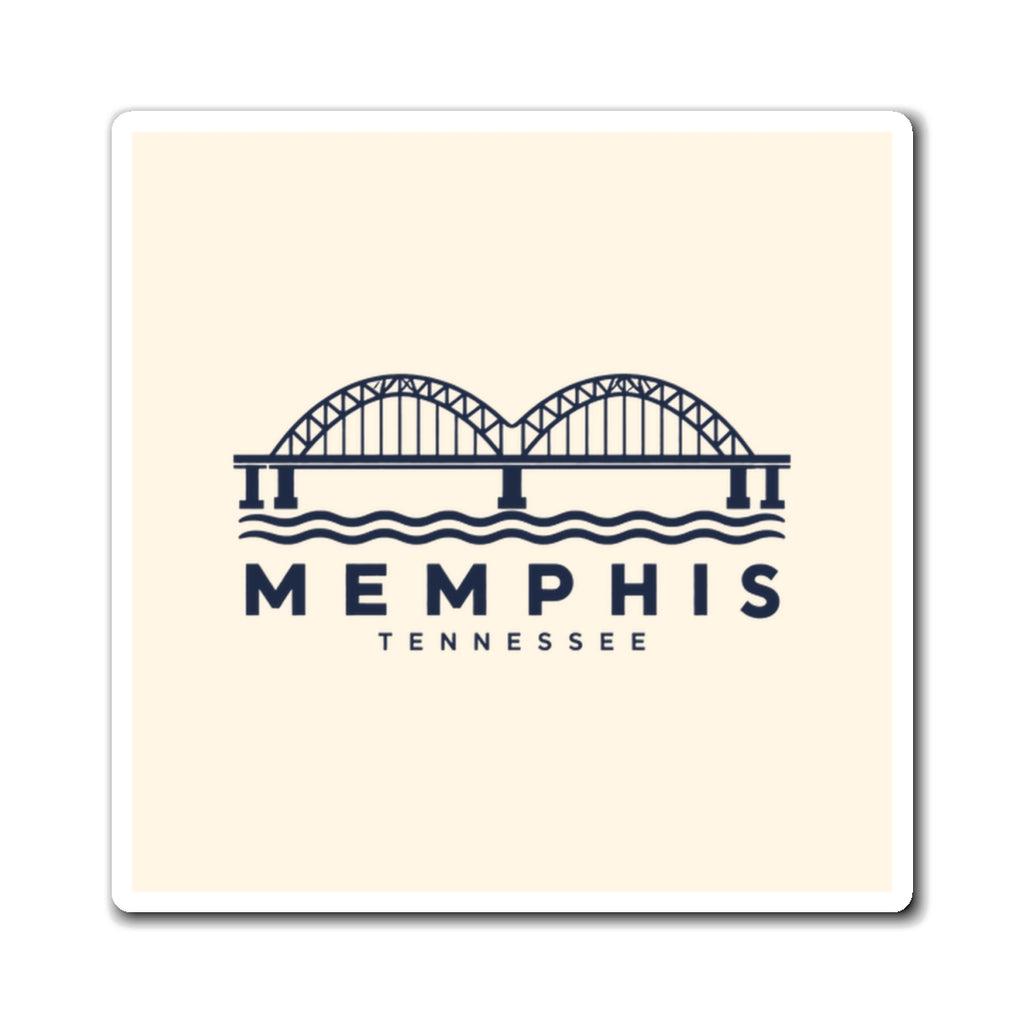 Memphis Hernando de Soto Bridge Magnet
