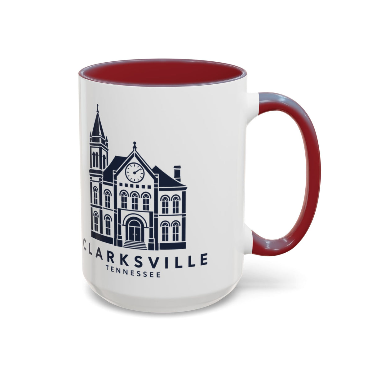Clarksville Customs House Accent Mug
